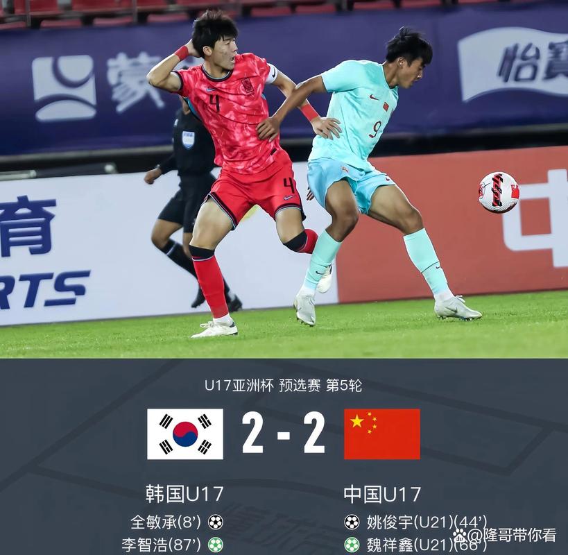 封闭热身赛：U16国少0-2不敌朝鲜U16，16日双方将再次交手