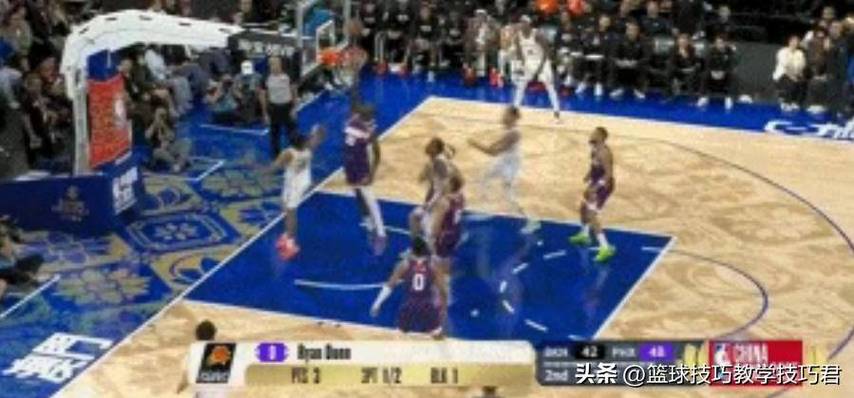 摧枯拉朽！扎威直冲内线 起飞力压庄神暴力隔扣